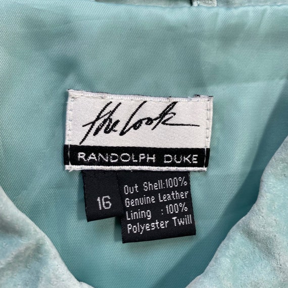 Vintage Randolph Duke The Look Suede Jacket Embro… - image 10