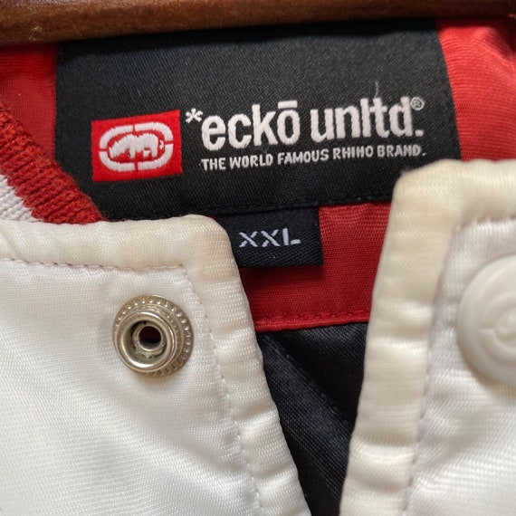 Vintage ECKO UNLTD Jacket 90s Y2K Bomber Varsity … - image 6