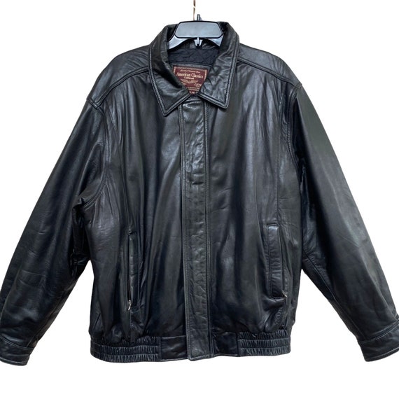 colebrook leather bomber jacket