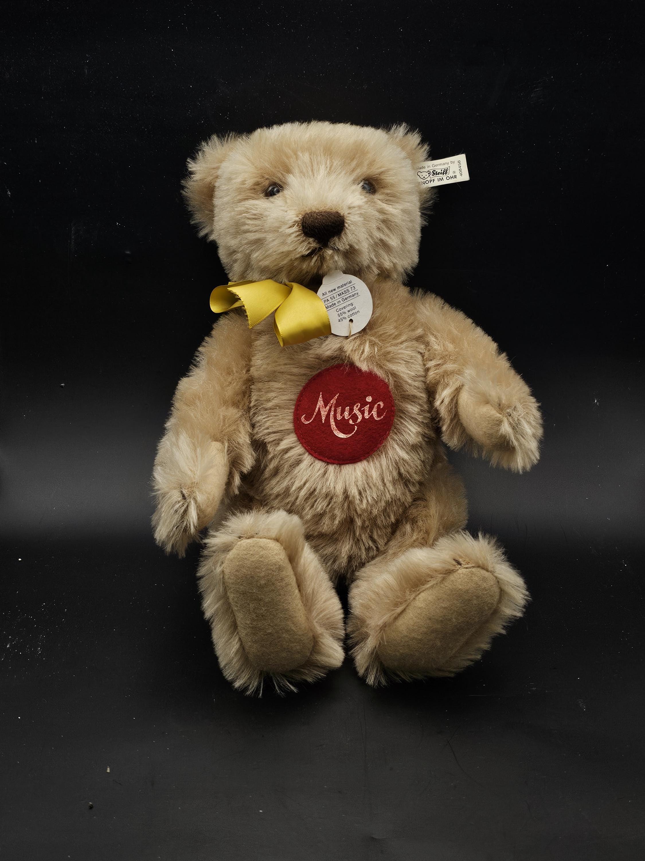 Steiff Musical Bear - Etsy UK