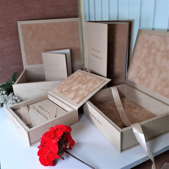 Personalised Wedding Set Sold Separately or as a Complete Etsy