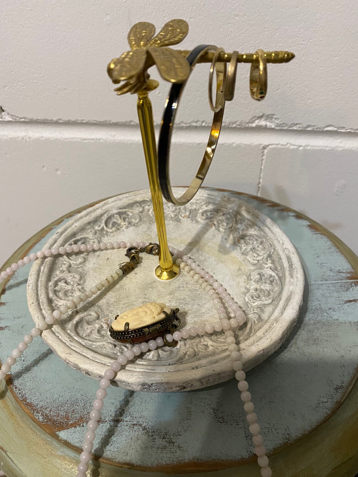 Jewelry tray jewelry plate praline plate candle holder Etsy