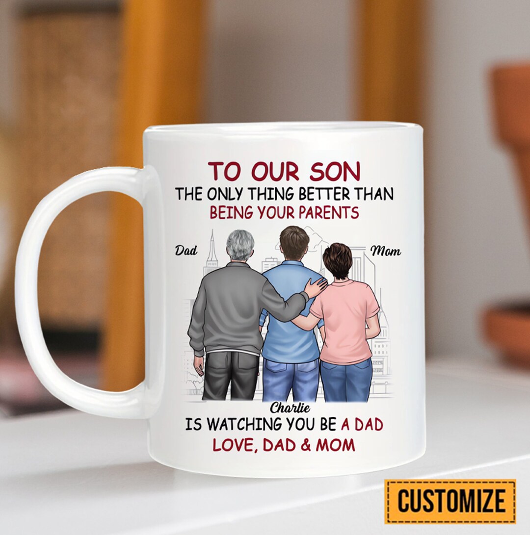 Tazza con scritta To My Daughter-in-law - I Did Not Get To Choose