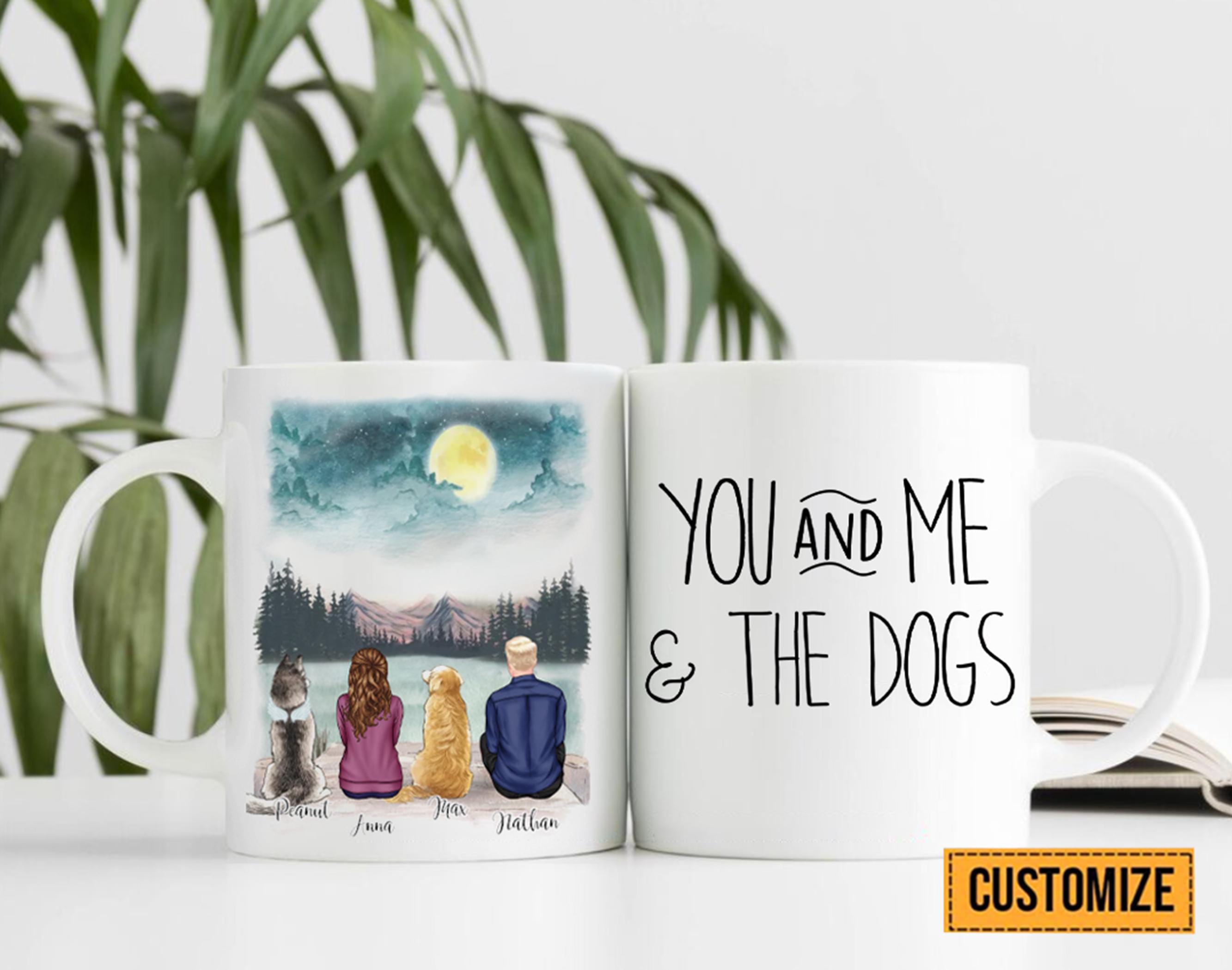 You Me And Dog Coffee Mug - UK
