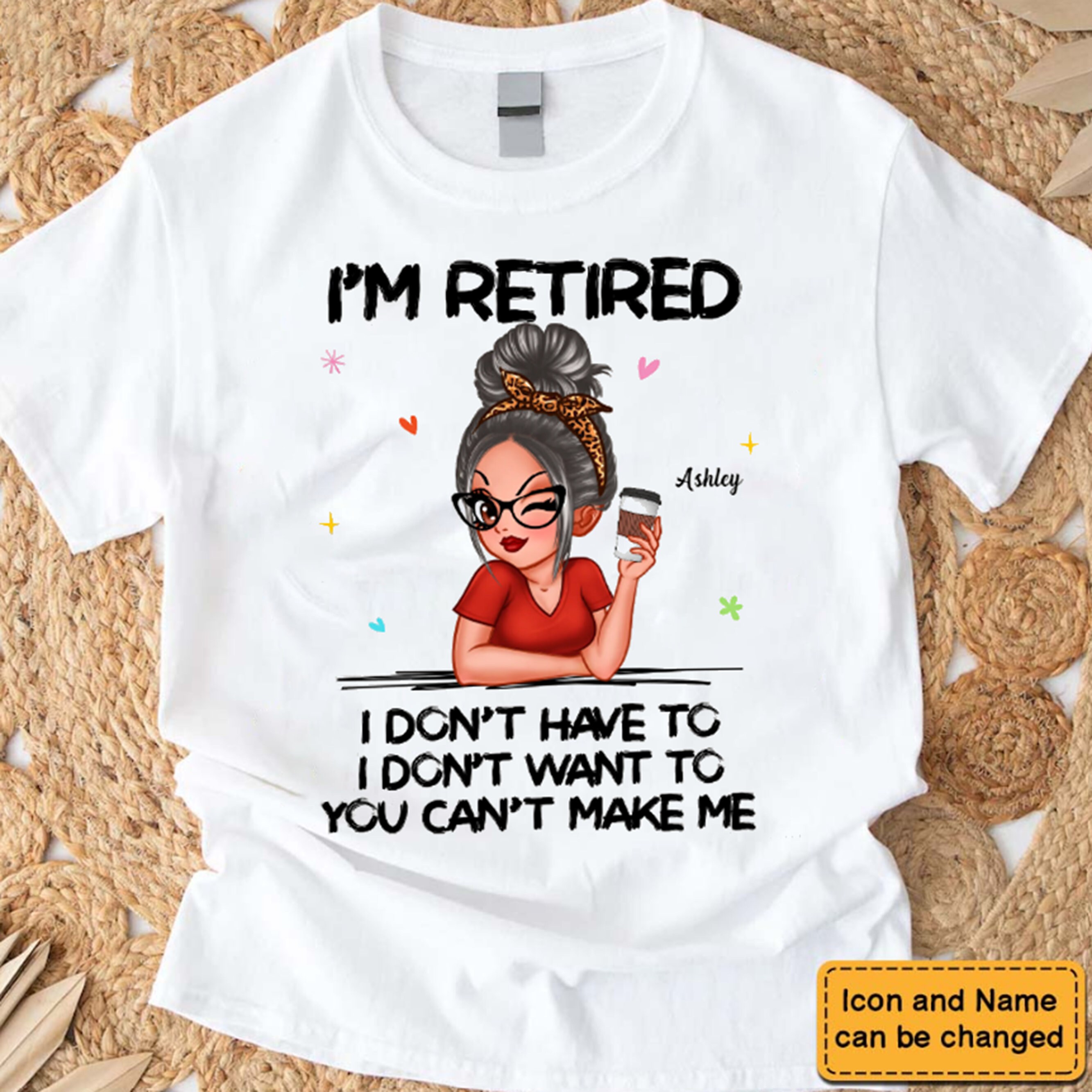 thumbnail image 2 of “I Don’t Want To, I’m Retired” Funny Men’s T-Shirt – Retirement Leaving Gift – 100% Cotton, Short Sleeve, S-5XL – JNR Apparel UK 2 of 6