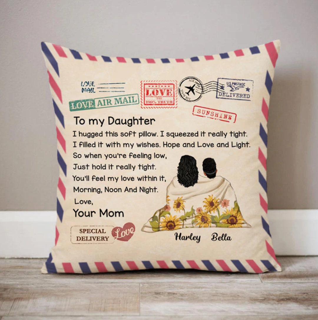 Like Mother Like Daughter - Family Personalized Custom Pillow - Mother's Day, Gift For Mom