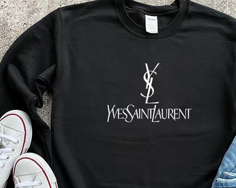 ysl sweatshirt etsy