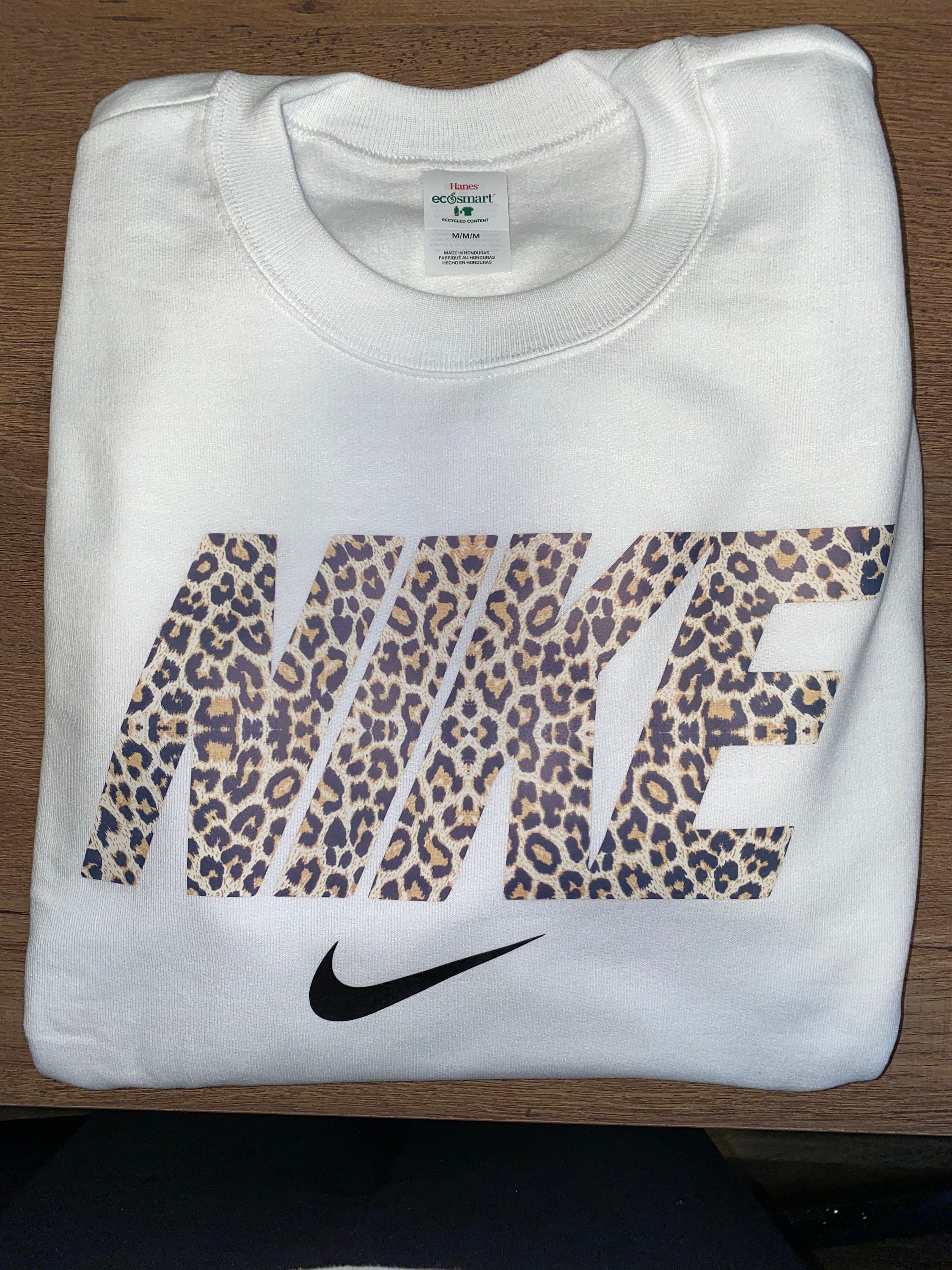 leopard print tracksuit nike