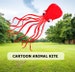 Kite. Octopus Kite. Cartoon Animal Kite. Outdoor Toys. Kite for Flying 