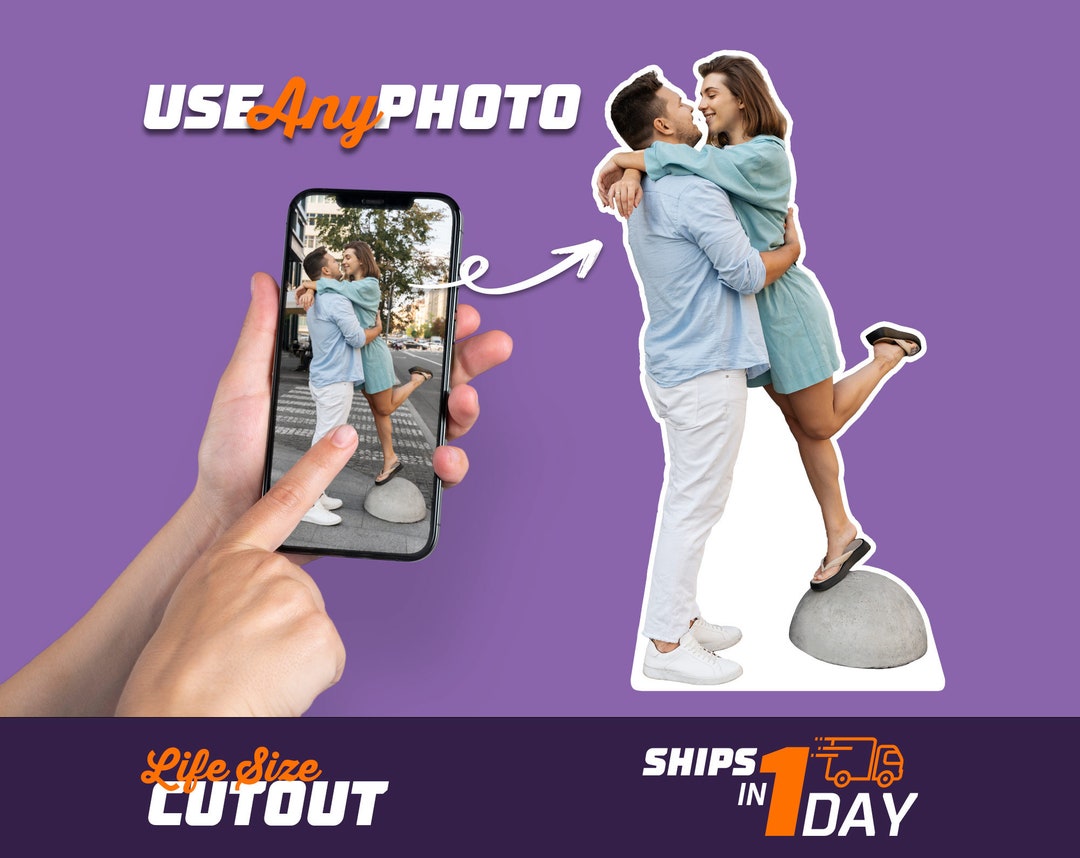 Custom Cutouts, Cardboard Cutout, Birthday Cutouts for All Occasions, Custom Life Size Cutouts