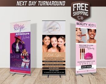 Custom Retractable, Custom Roll Up, Roll Up Banner, Roll Up Banner Stand, Event banner