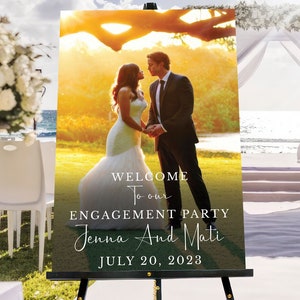 Signo de bienvenida de la foto, signo de bienvenida de la boda, signo de acrílico personalizado, signo de ensayo, signo de la imagen de la boda, cartel de la boda, signo de la boda de la foto