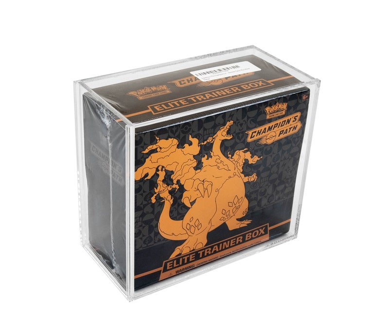Pokémon Elite Trainer Box PROTECTIVE & CLEAR Acrylic Display Etsy