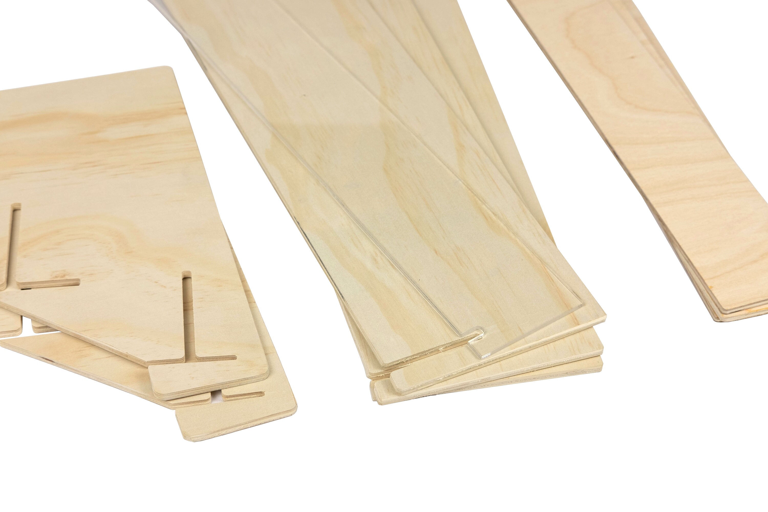 Slatwall Greeting Card Display - 23.75" Clear Acrylic Holder With Closed Ends - Retail Store Display