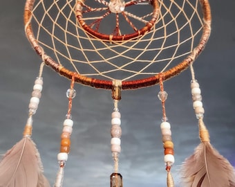 9.25 in. "Mother Nature III * Desert" Dreamcatcher, Unique Gifts, Handmade Gifts, Art & Collectables