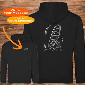 Windsurf surf sport - Sweatshirt - Graphic Design VirginieLinard©