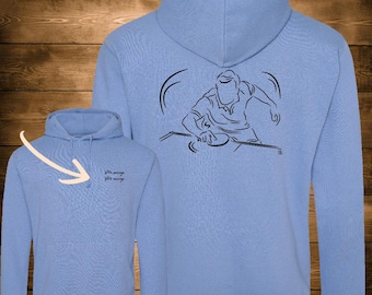 Ping pong Graphic design on sweatshirt to personalize with text - Creation VirginieLinard-Com