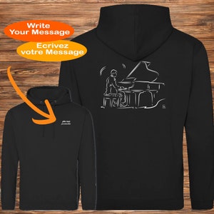 Musician Piano Music Piano - sweatshirt - Creation Graphics VL Graphics