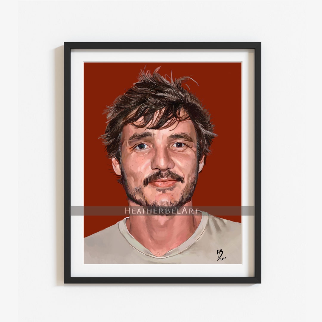 PEDRO PASCAL Din Djarin Star Wars Narcos Game of Thrones Original Art