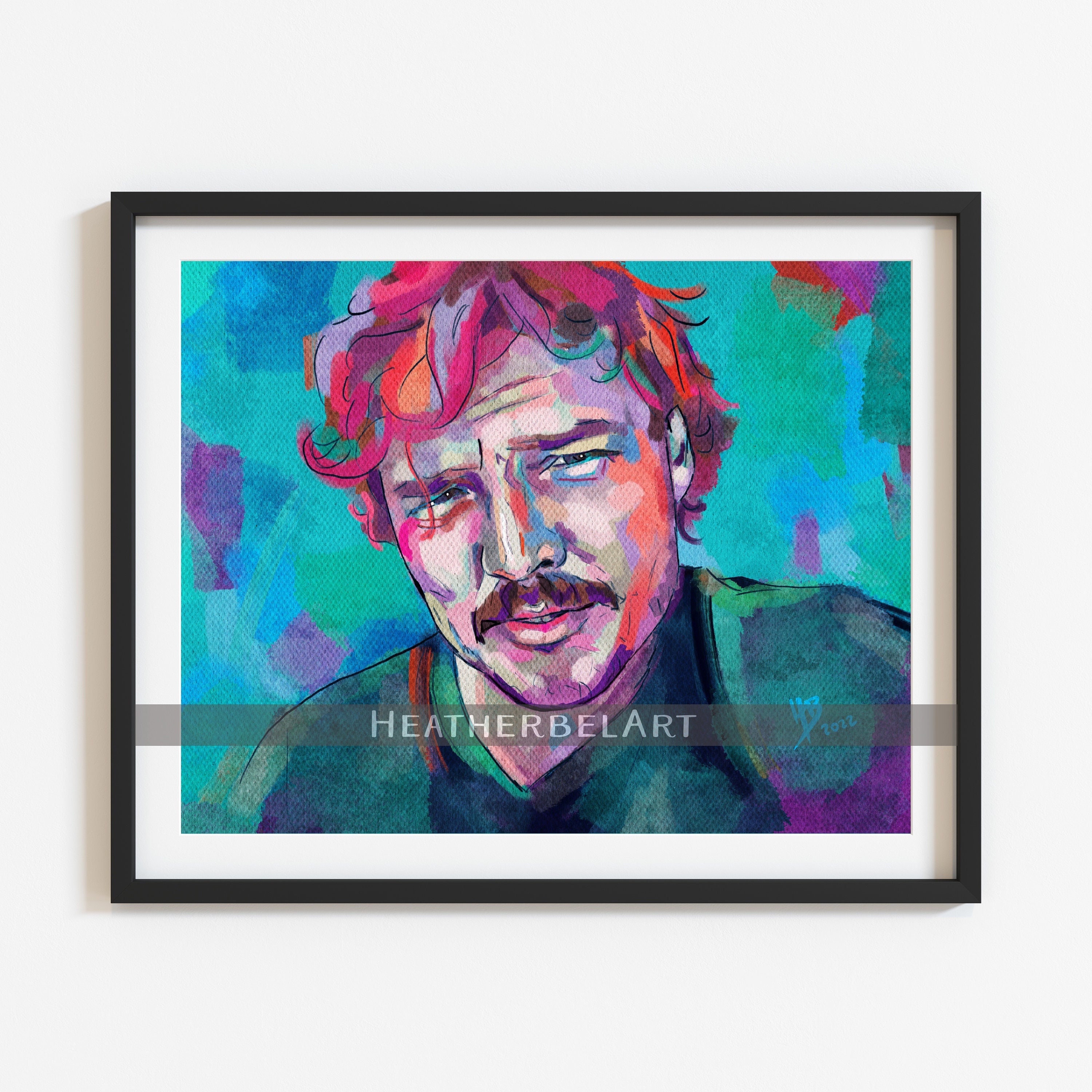 Like a Rainbow PEDRO PASCAL Din Djarin Star Wars Narcos Game of Thrones