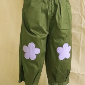 Flower Power Pants Green