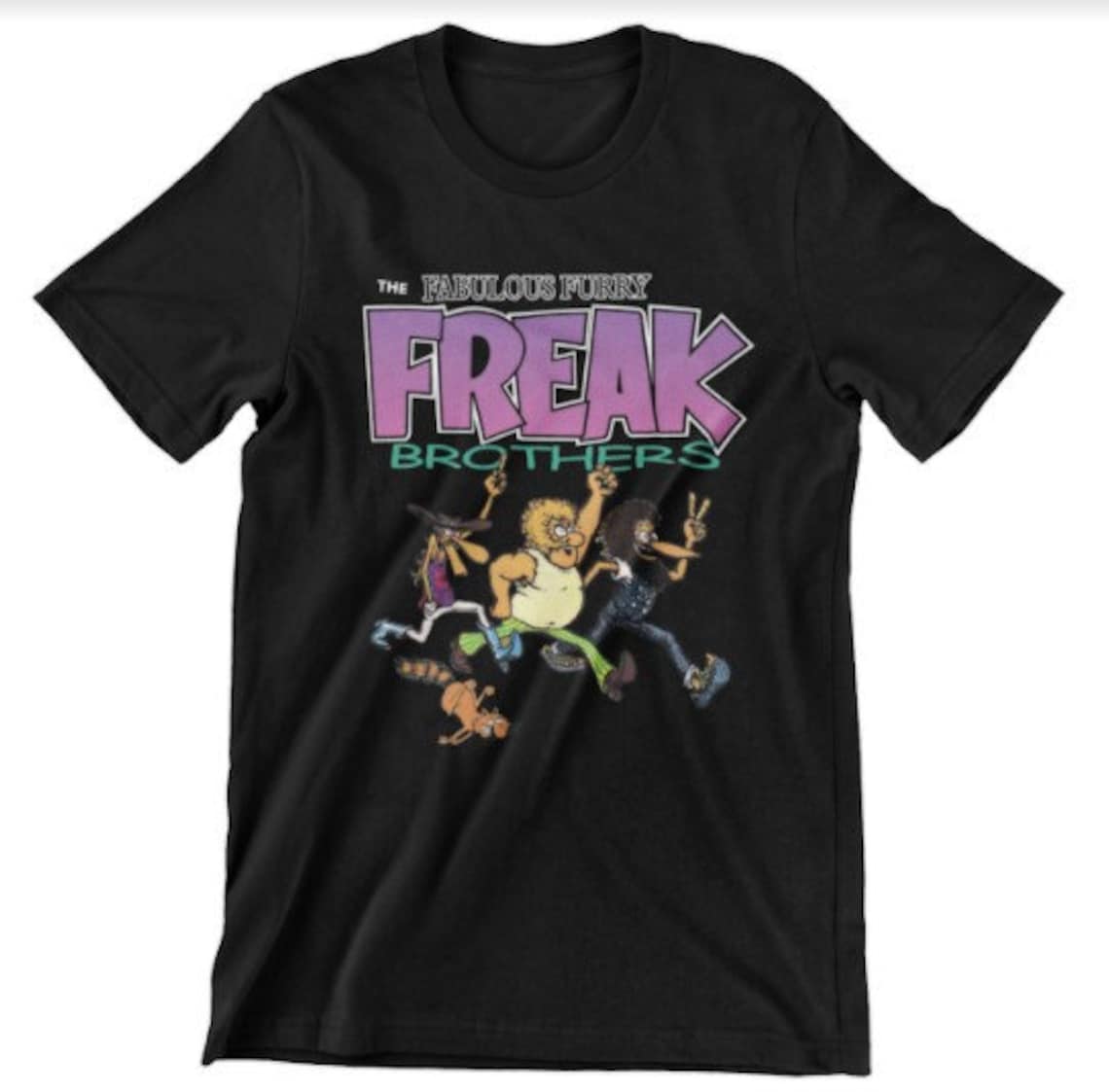 The Fabulous Furry Freak Brothers Shirt Essential T-Shirt | Etsy