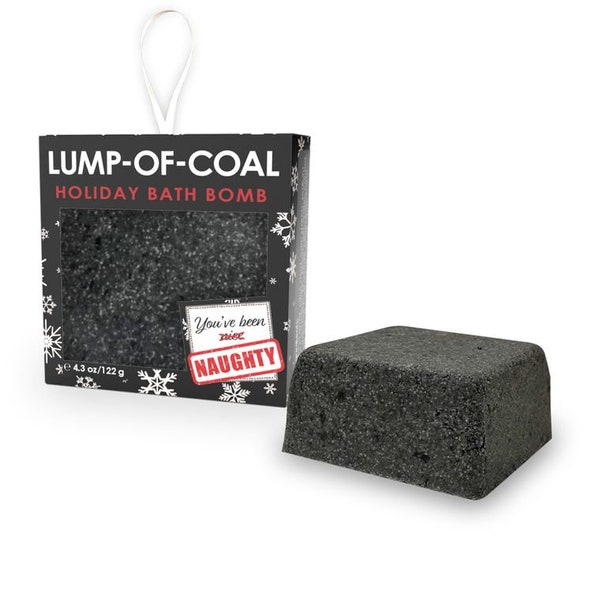 Lump of coal Bath Bomb