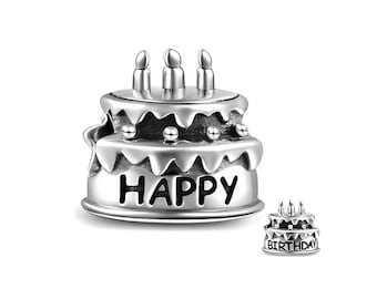 Happy Birthday Cake Charm