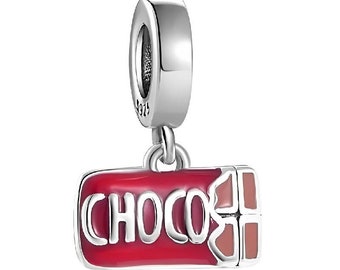 Chocolate Candy Bar Dangle Charm