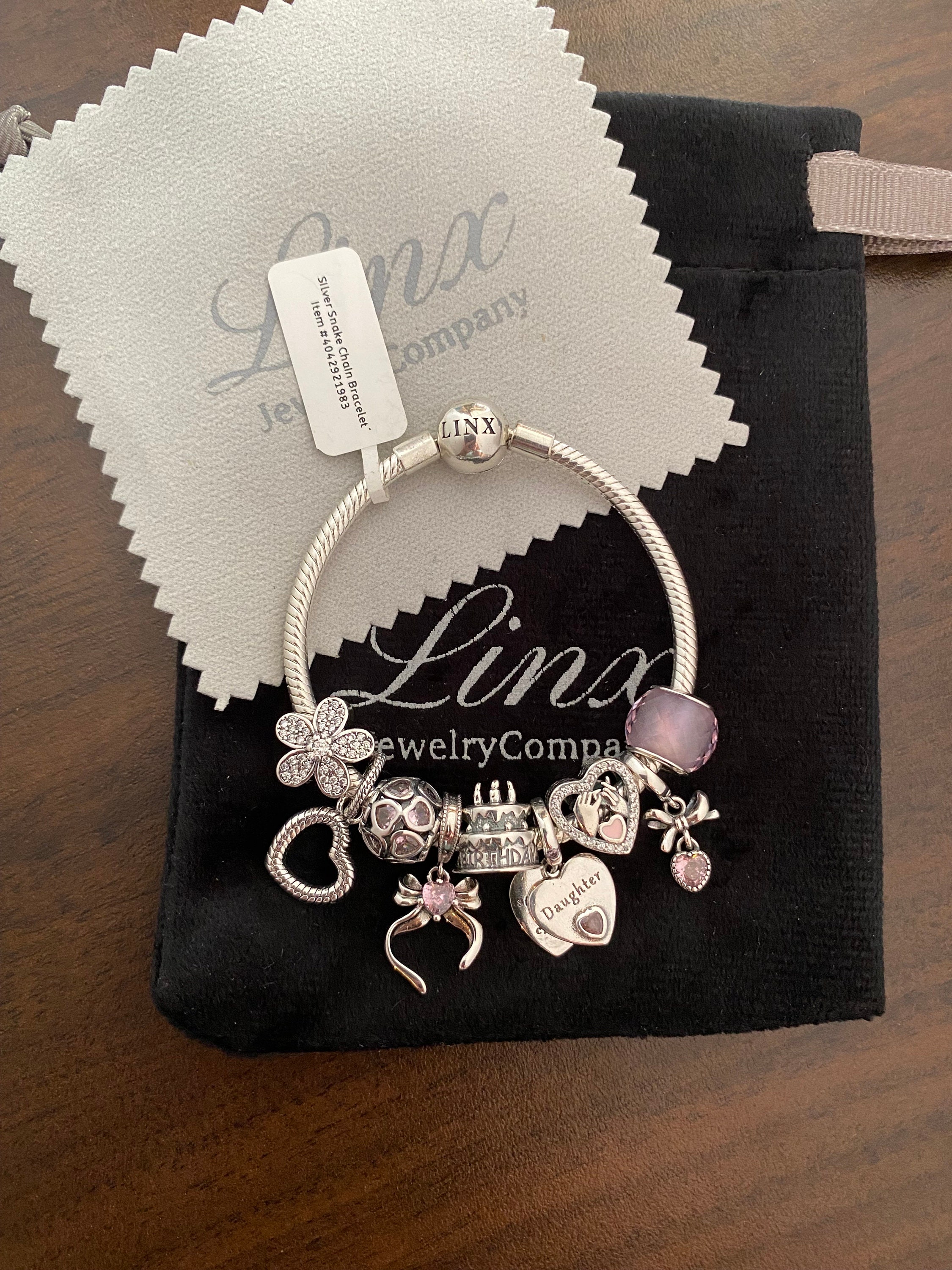 Pandoraブレスレット、チャーム13個付き Pandora 13th birthday charm - Etsy 日本