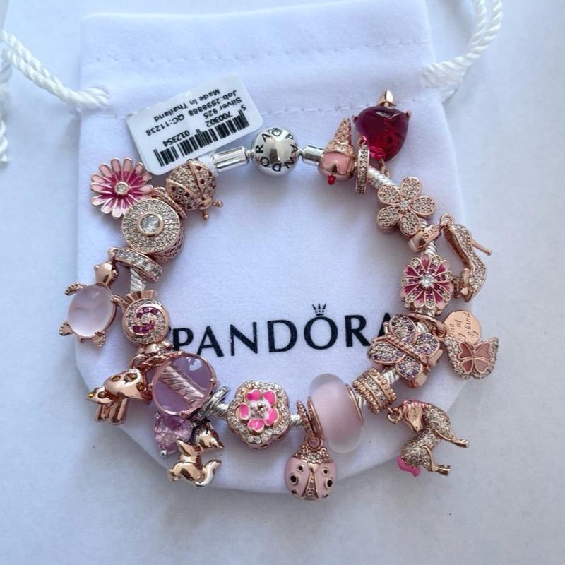 Pandora Rose Gold - Etsy