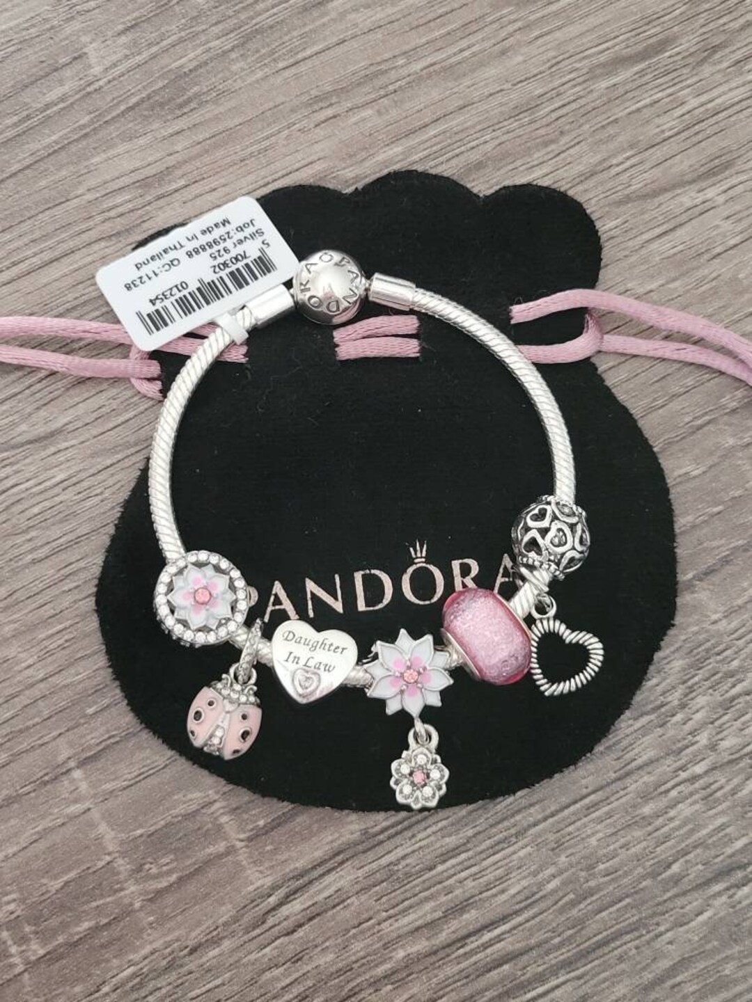 Pandora 596477-2 Bracelet Femme, argent, 17.5 cm | Fruugo FR