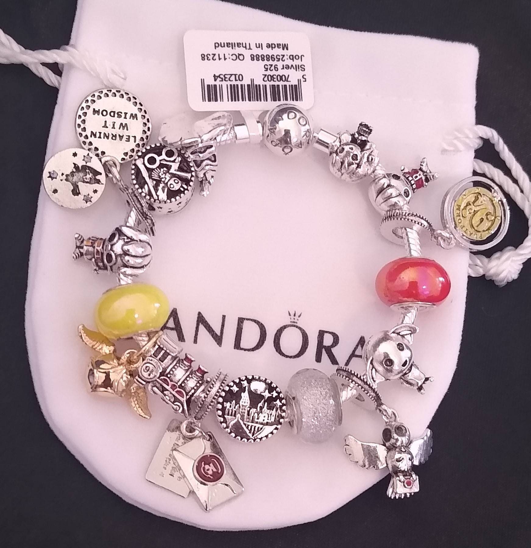 cold limbs Duchess Pandora Bracelet With Character Themed Charms - Etsy