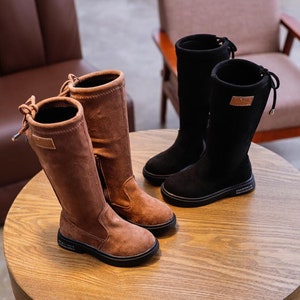 Girls knee high deals boots size 13
