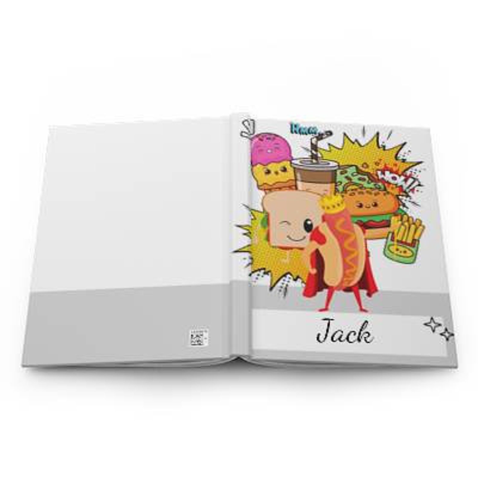 Personalized Journal Hardcover Diary Cute and simple Etsy