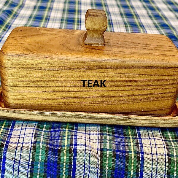 Butter Dish With Lid Etsy