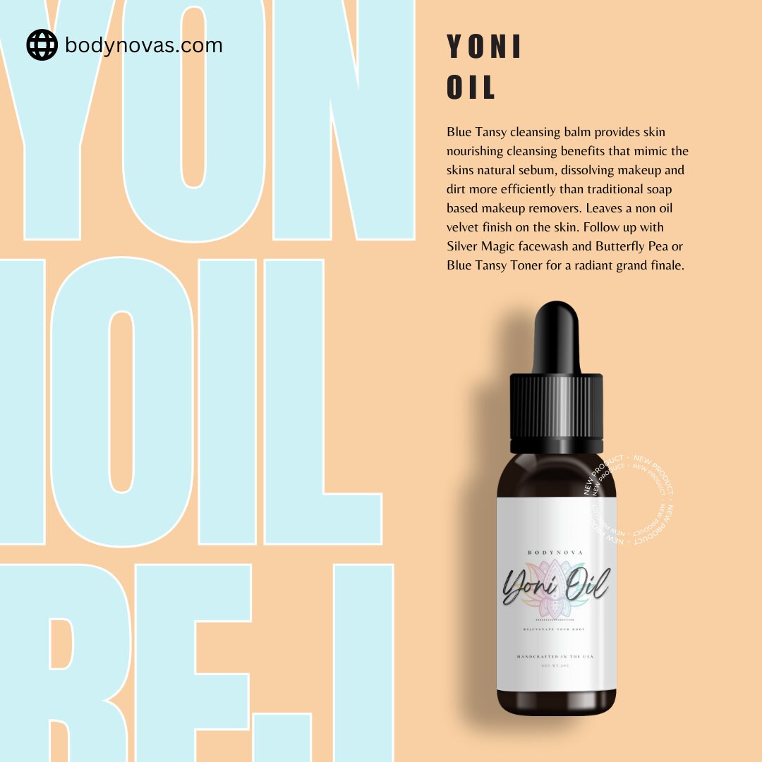 Yoni Magic Yoni Oil & Lubricant Infused With Damiana Etsy