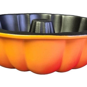 Parini square 9x9 X2 orange baking dish with lid