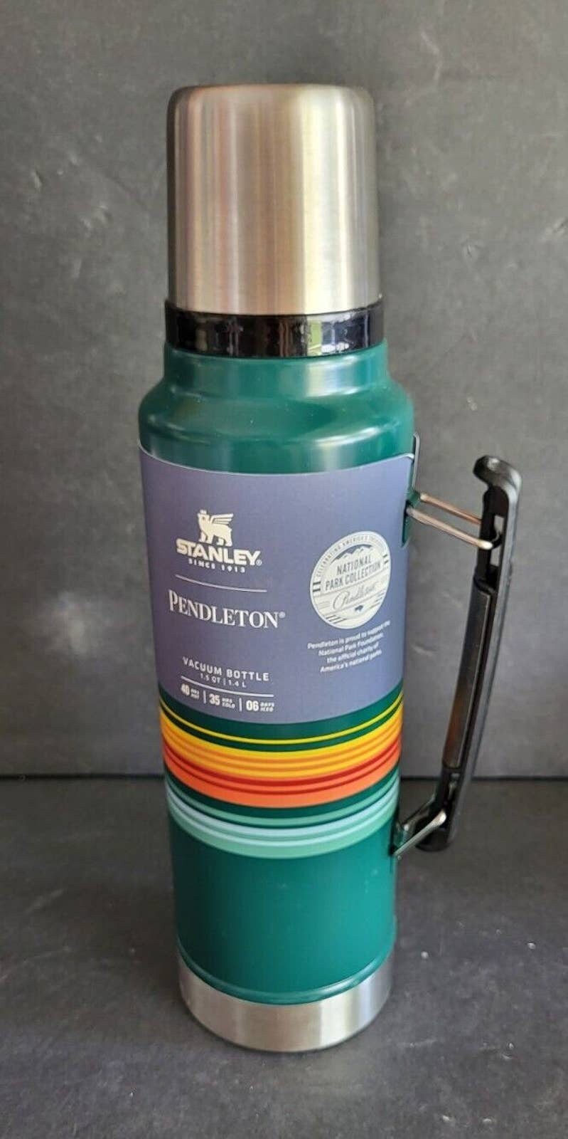 Pendleton, Kitchen, New Stanley Pendleton Thermos National Parks Edition  Vacuum Bottle