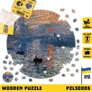 Puzzle koła Impressions Art Themed Puzzle Set - Drewniane puzzle - Drewniane puzzle