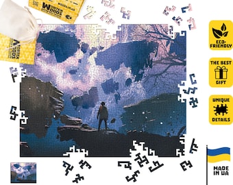 Laberinto difícil de madera para adultos: Un mundo sin gravedad