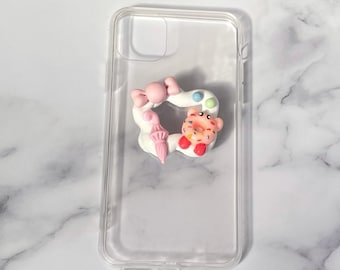 Decoden Creamy and Whipped Cream phone case Cute Candy Foodie iPhone