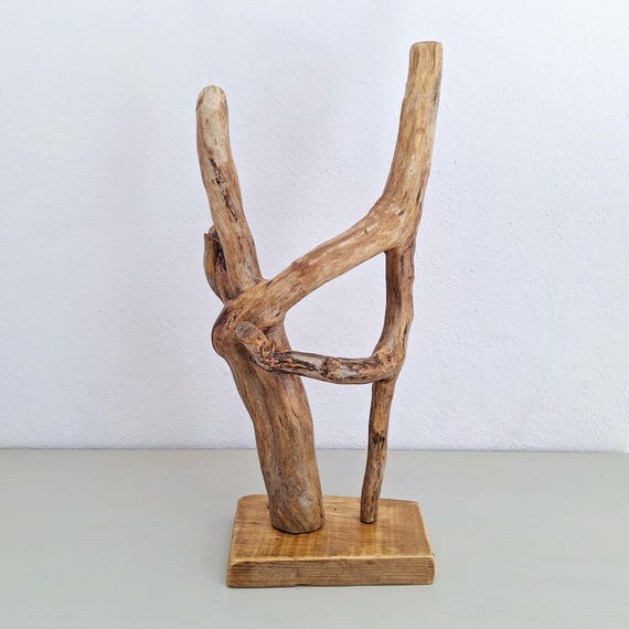 流木・自然木・活用彫刻 天然木 オブジェ 置物〈検 木根 屋久杉 銘木 良杢