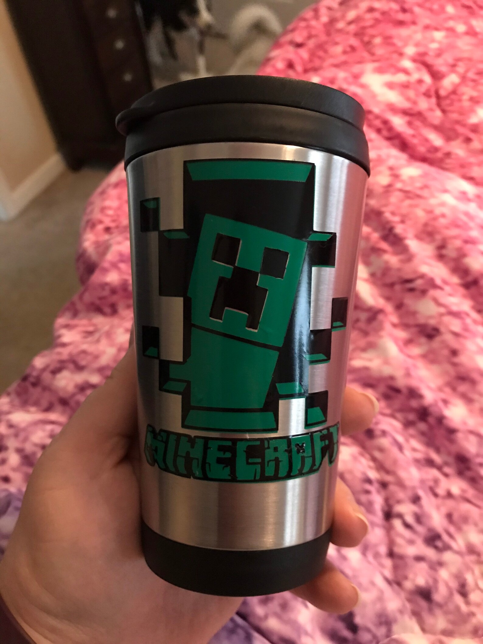 Minecraft Coffee Cup Mug Tumbler Etsy