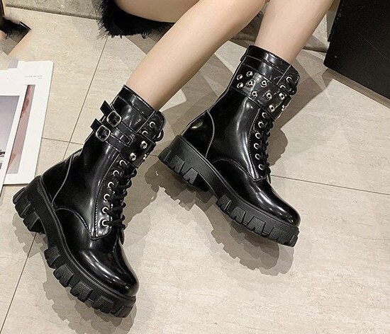 Emo boots -