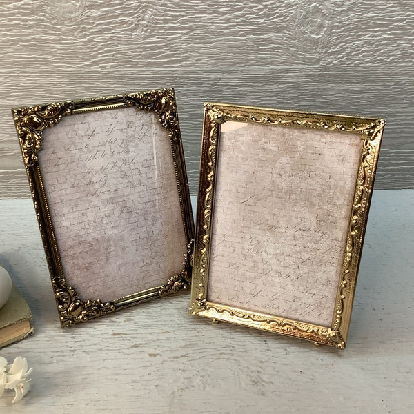 Gold Note Frames Ornate Gold Frames - Etsy