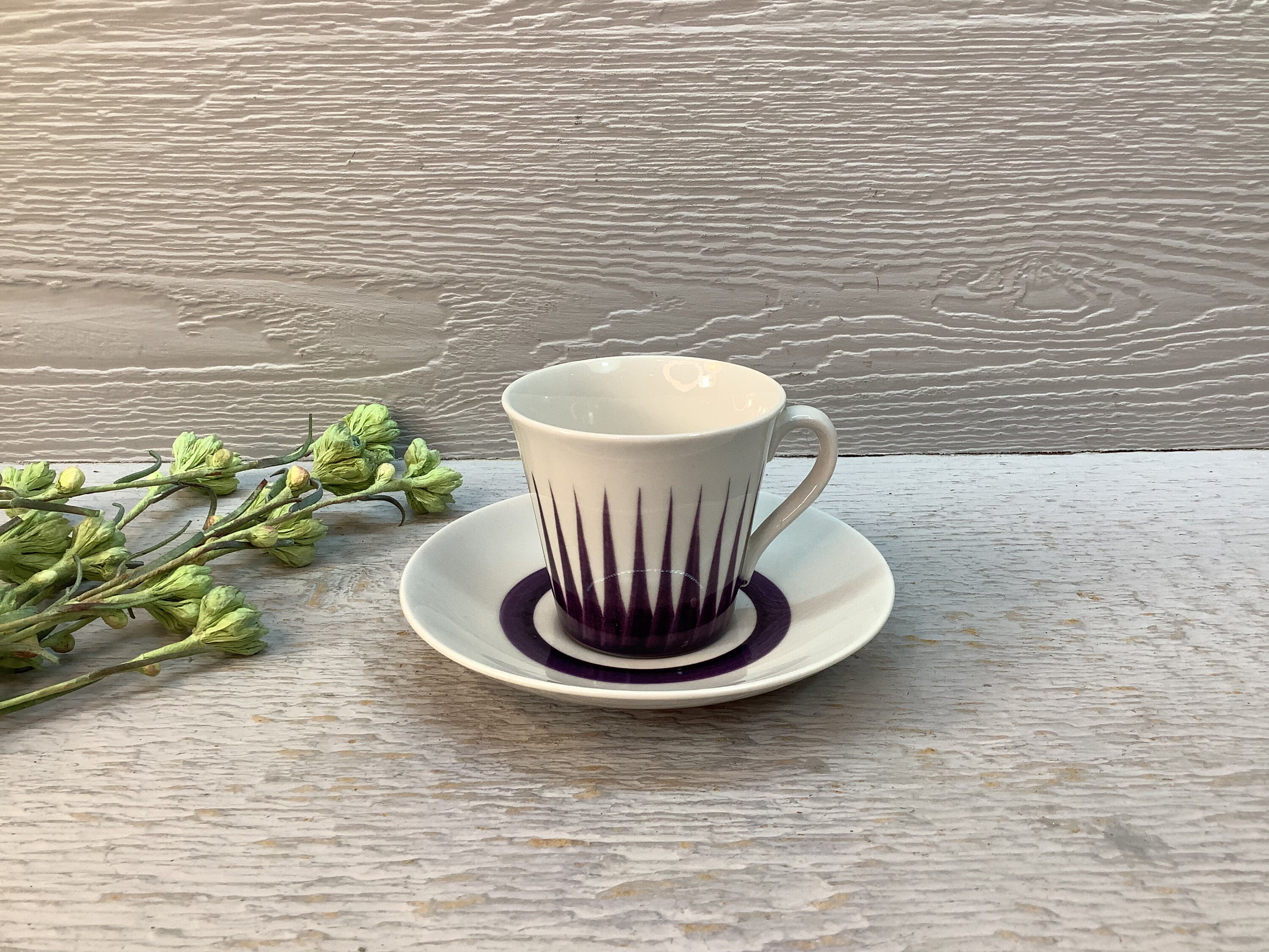 Swedish Upsala-ekeby Astra Design, Gefle Trost Teacup and