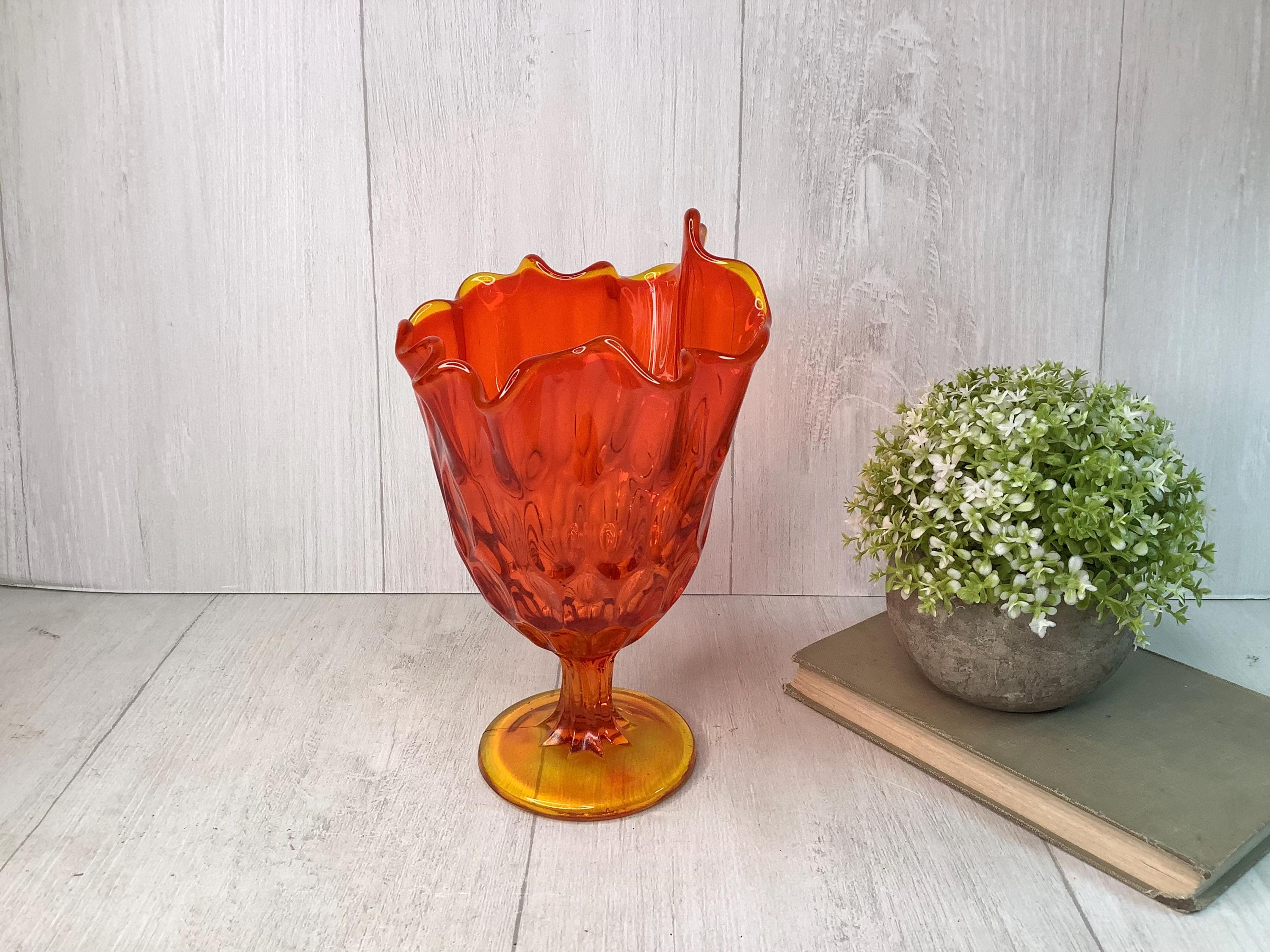Fenton Amberina - Etsy