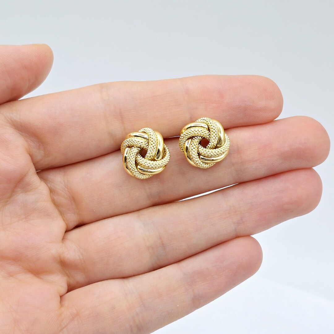[LLOYD] 韓国アクセ☆10K Gold☆Minimal Stone Daily Earrings LLOYD] 韓国アクセ☆10K Gold☆Minimal Stone Daily Earrings