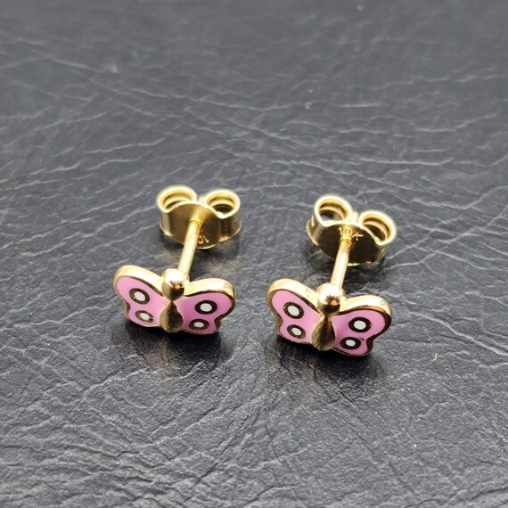 10k gold butterfly earrings deals